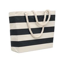 BORSA MARE IN COTONE A RIGHE